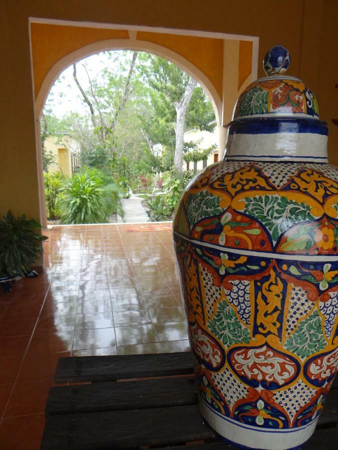 Hacienda Cobá Acomodação com café da manhã Exterior foto
