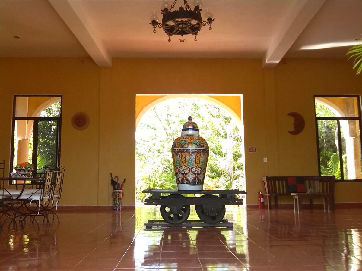 Hacienda Cobá Acomodação com café da manhã Exterior foto