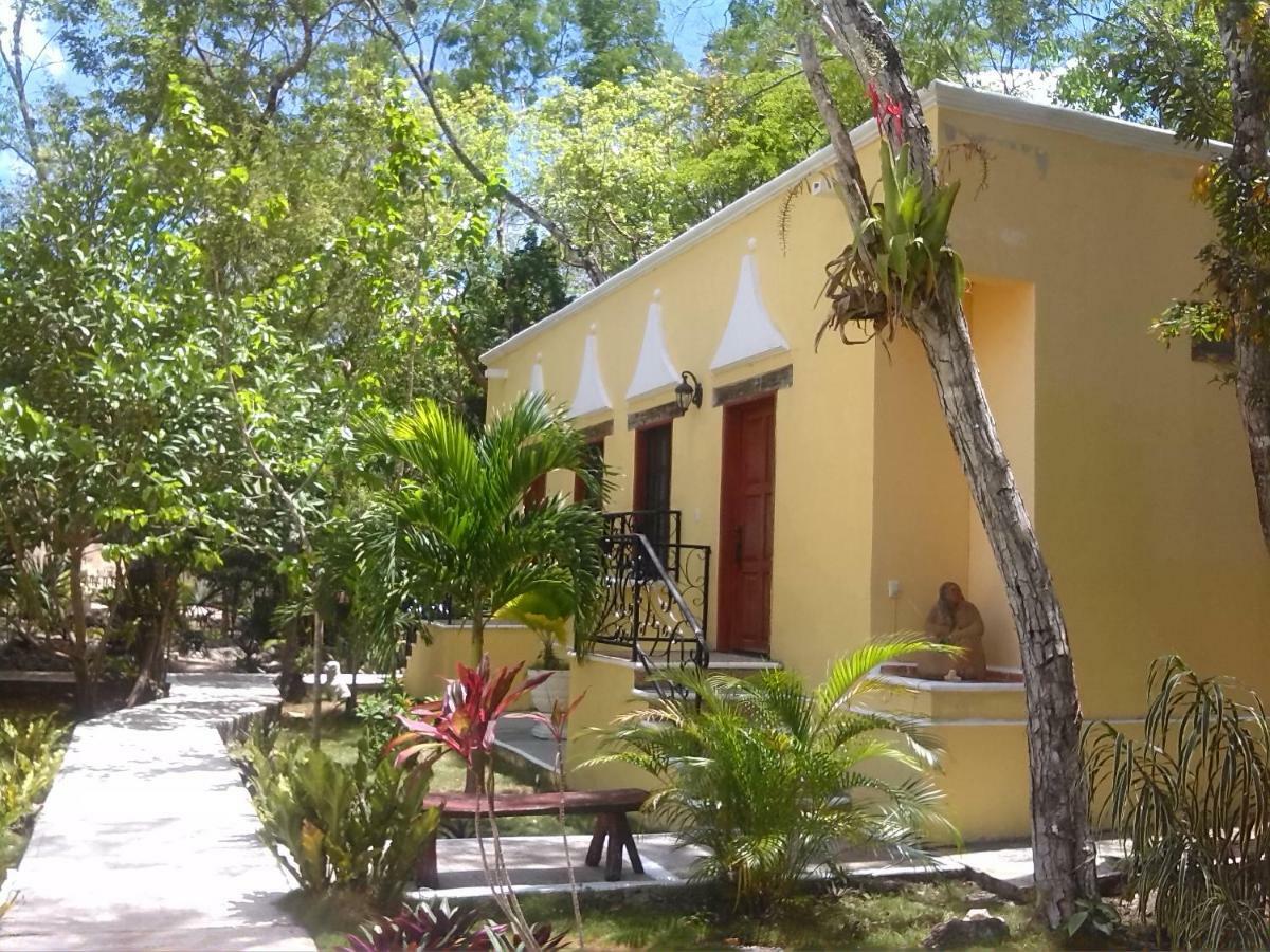 Hacienda Cobá Acomodação com café da manhã Exterior foto