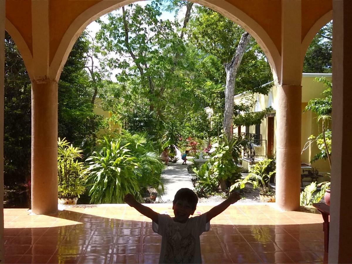 Hacienda Cobá Acomodação com café da manhã Exterior foto