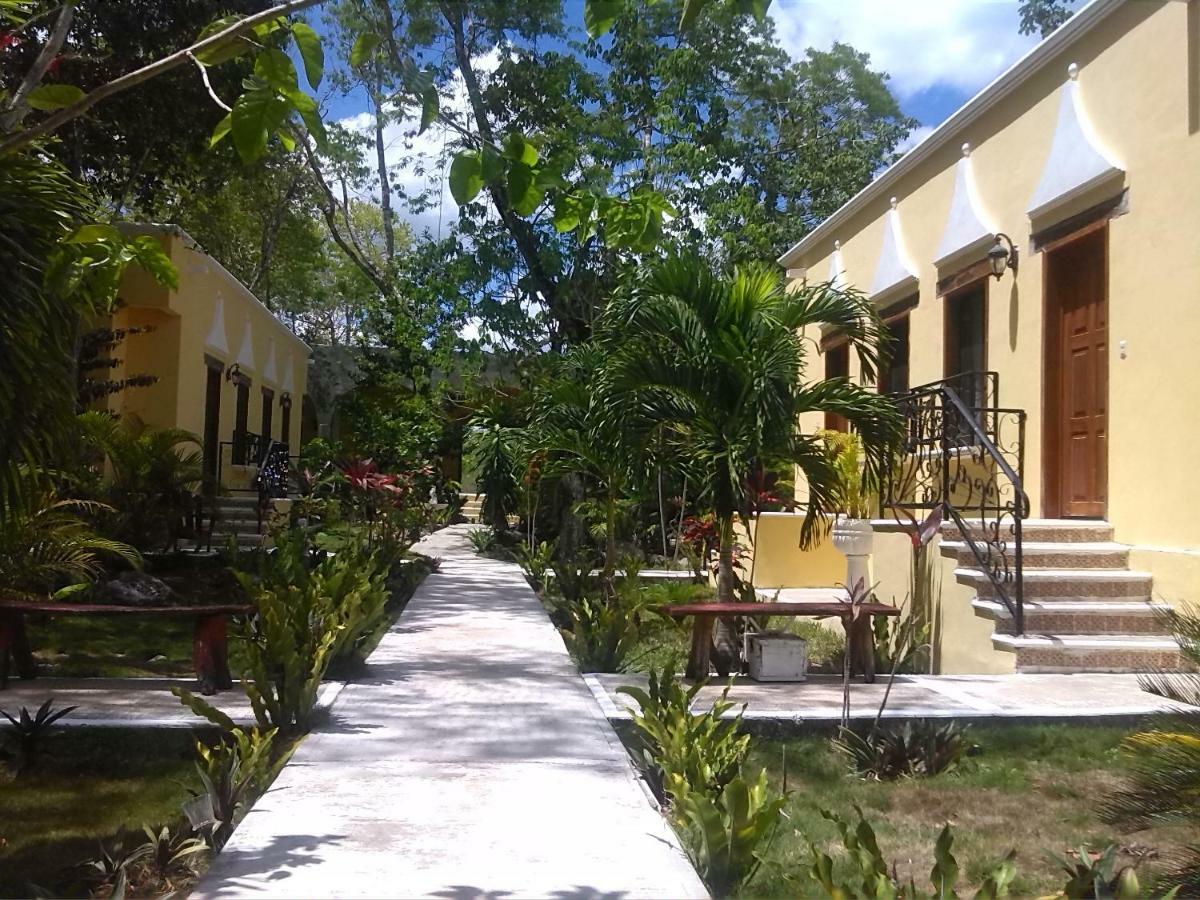 Hacienda Cobá Acomodação com café da manhã Exterior foto