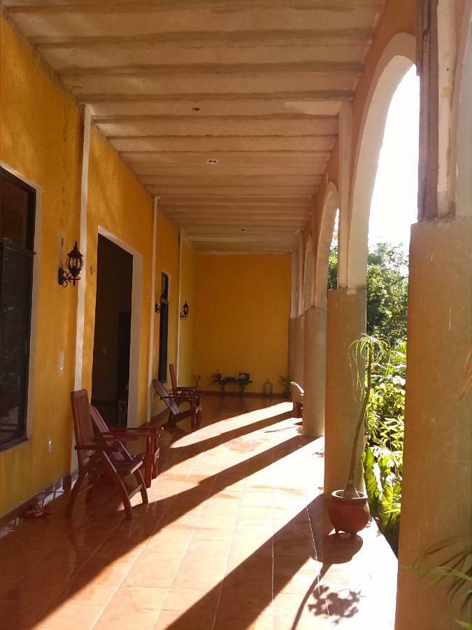 Hacienda Cobá Acomodação com café da manhã Exterior foto